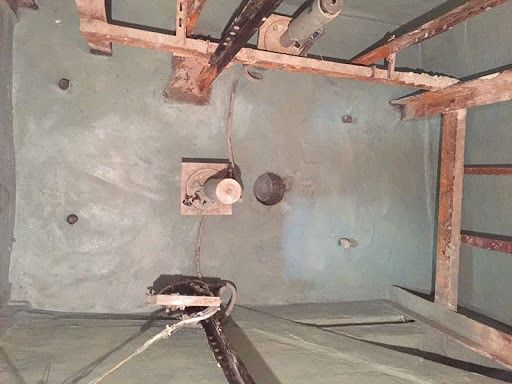 آب بندی چاله آسانسور