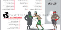 متهمان باند فساد