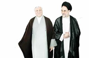 نقش جدید خاتمی و هاشمی