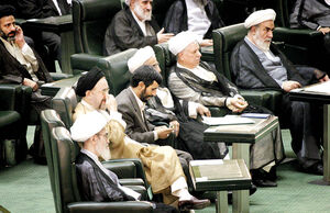 مراسم تحلیف زیر سایه خاتمی