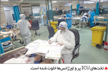 تخت‌های ICU پر شده است

