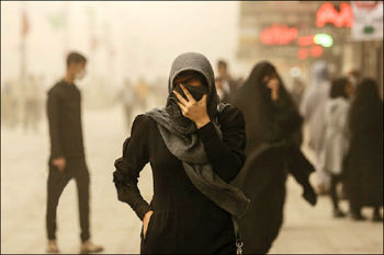 آفتاب اهواز در بند خاک