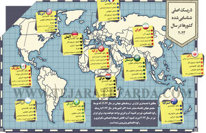 5 ریسک اصلی شناسایی‌شده کشورها در سال 2024
