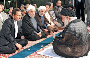 دیدار صمیمانه با رهبری