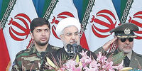 روحانی: ارتش به وصیت امام(ره) عمل کرد