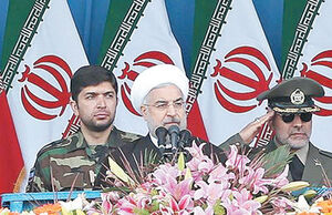 روحانی: ارتش به وصیت امام(ره) عمل کرد