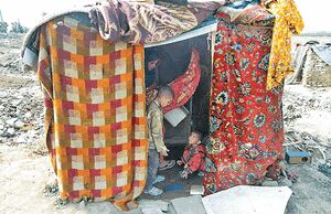 زاغه‌هایی در جنوب پایتخت
