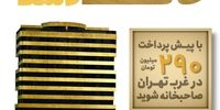 فروش اقساطی پروژه ۱۰۸۰ واحدی در غرب تهران