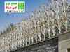 نصب نرده حفاظ شاخ گوزنی بر روی دیوار ساختمان و ویلا