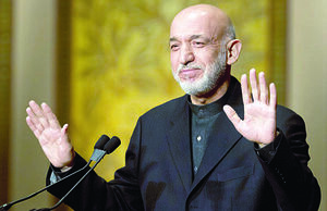 داد و‌ ستد کرزی در واشنگتن