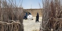 توزیع مخازن هزار لیتری آب در روستای کندوکه بخش هیرمند سیستان و بلوچستان